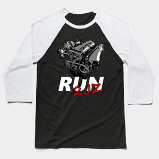 Supra Run 2JZ Baseball T-Shirt